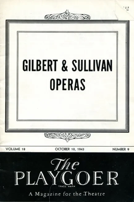 Program, Theater - The Playgoer, Volume 18, Number 9