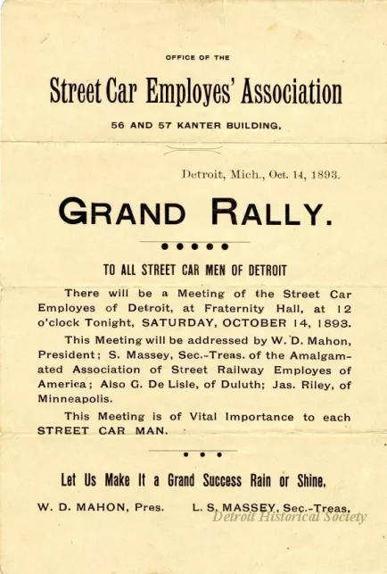 Handbill, Political