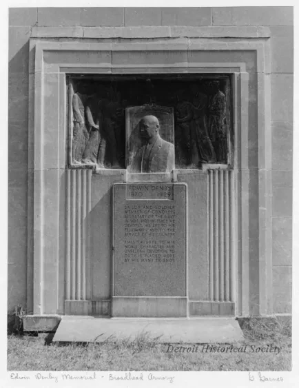 Print, Photographic - Edwin Denby Memorial - Broadhead Armory