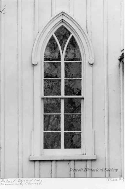 Print, Photographic - Detail, Orchard Lake Community Church