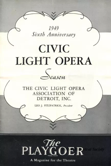 Program, Theater - The Playgoer