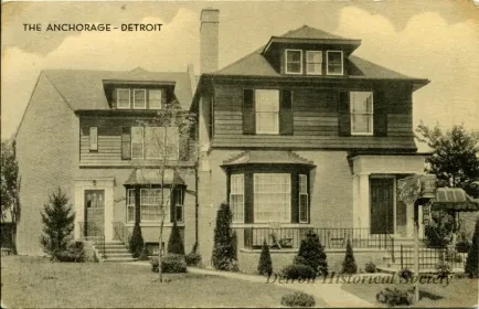 Postcard - The Anchorage - Detroit