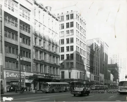 Print, Photographic - West Side of Woodward at State Street
