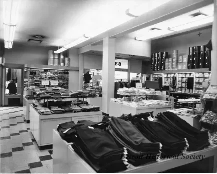Print, Photographic - Interior of United Shirt Distributors Store at 83 Monroe