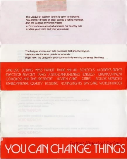 Brochure - You Can Change Things