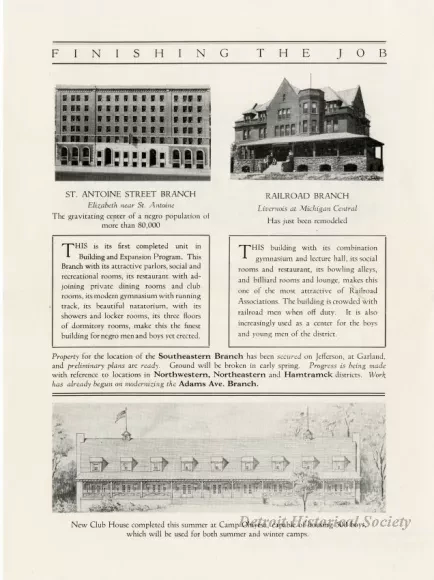 Newsletter - Finishing the Job, Progress Building and Expansion Program