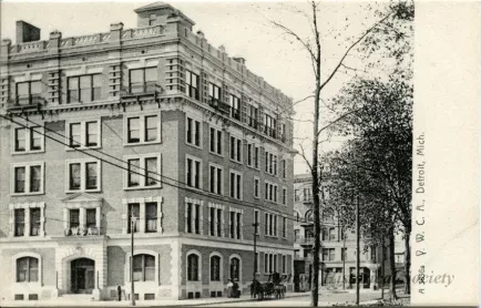 Postcard - Y.W.C.A., Detroit, Mich.
