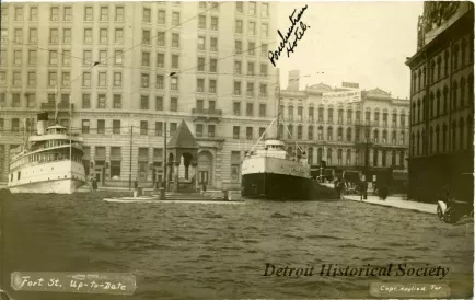 Postcard - Fort St. Up-to-Date