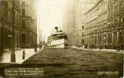 Postcard - Has the D.U.R. Franchise Expired on Griswold?