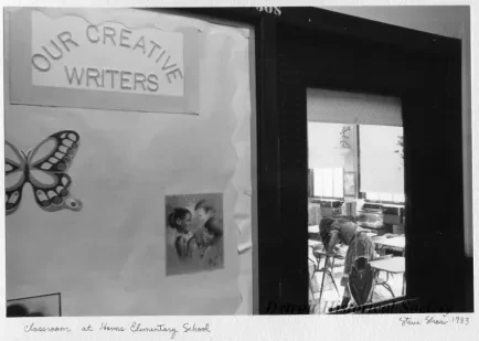 Print, Photographic - Classroom at Harms Elementary School