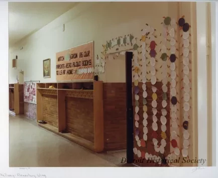 Print, Photographic - Hallway - Elementary Wing