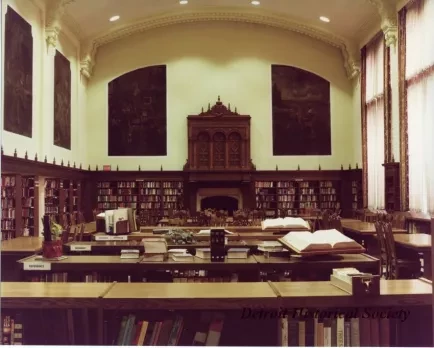 Print, Photographic - Fordson High Library (Mary Elizabeth Brice)