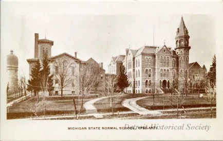 Postcard - Michigan State Normal School, Ypsilanti