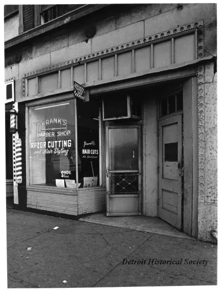 Print, Photographic - Frank's Barber Shop