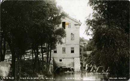 Postcard - The Old Water Mill, Dundee, Mich
