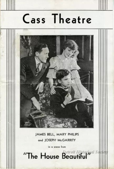 Program, Theater - The House Beautiful