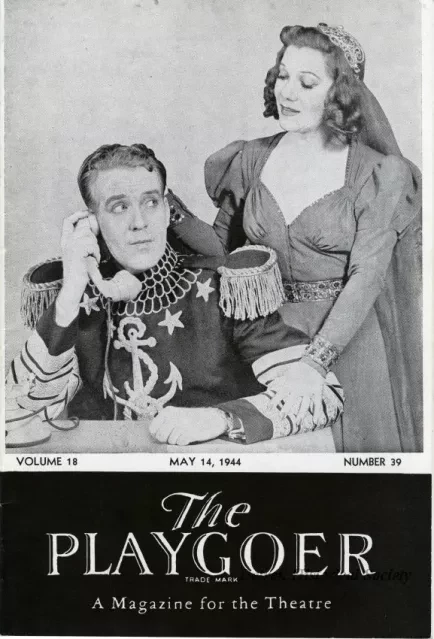 Program, Theater - The Playgoer, Volume 18, Number 39