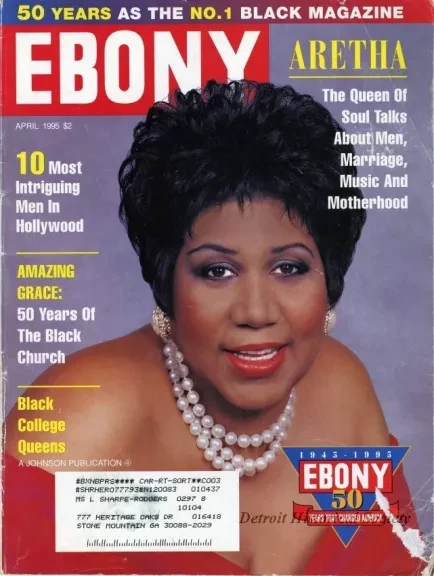 Magazine - Ebony, Vol. L, No. 6, April 1995
