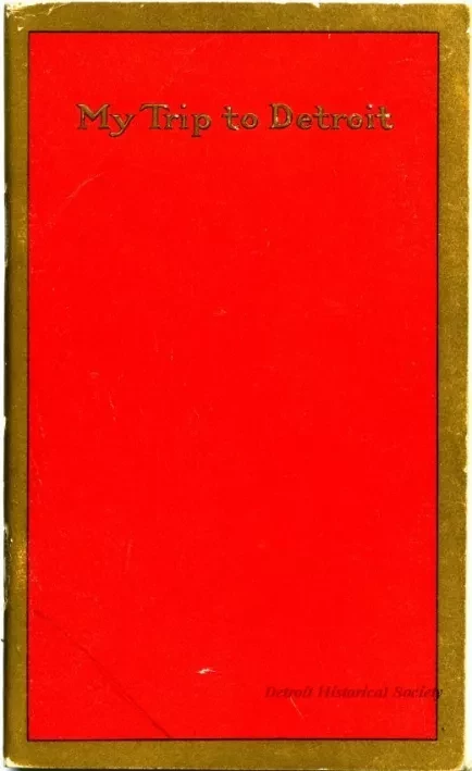 Booklet - My Trip to Detroit