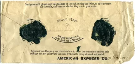 Envelope - American Express Company, 
Detroit, Michigan Office