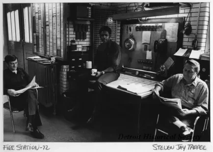 Print, Photographic - Fire Station