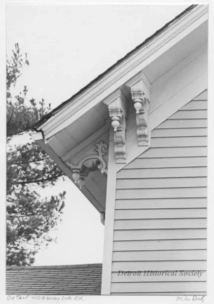 Print, Photographic - Detail 7100 W. Long Lake Rd.