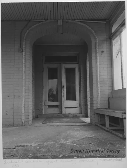 Print, Photographic - Frederick & Beaubien, Front Archway Doorway