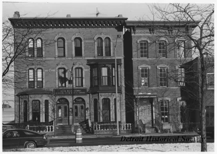 Print, Photographic - 547-553 E. Jefferson near St. Antoine