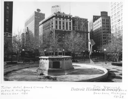 Print, Photographic - Tuller Hotel, Grand Circus Park