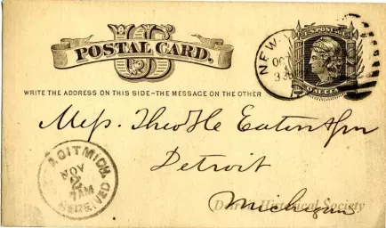 Postcard - Theodore H. Eaton & Son