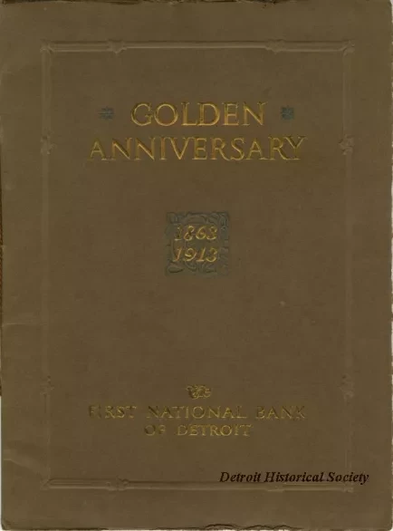 Booklet - The First National Bank of Detroit