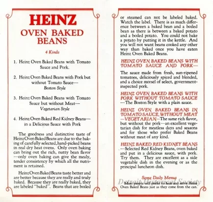 Recipe - Heinz Oven Baked Beans Recipes