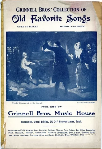 Booklet - Grinnell Bros. Collection of Old Favorite Songs
