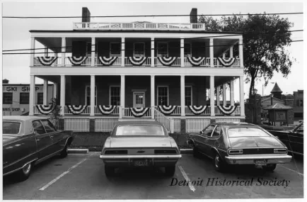 Print, Photographic - Dearborn Historical Museum on Michigan Avenue (back view)