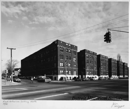 Print, Photographic - East Jefferson Looking North
