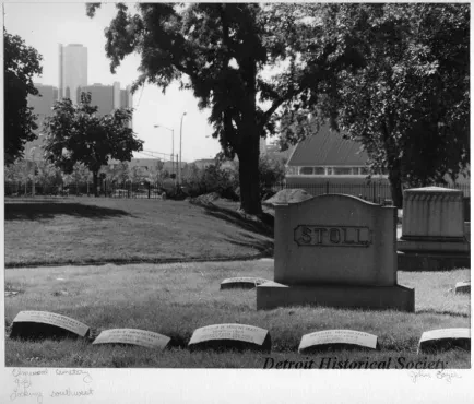 Print, Photographic - Elmwood Cemetery Looking Southwest