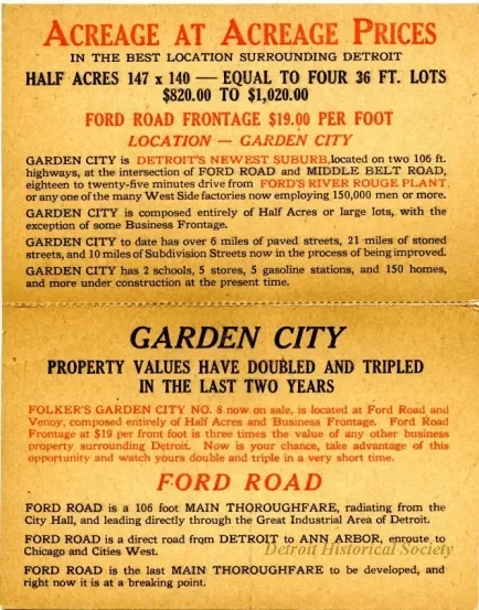 Postcard - McFarlane Bros.