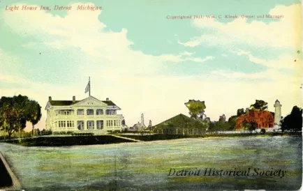 Postcard - Light House Inn, Detroit, Michigan