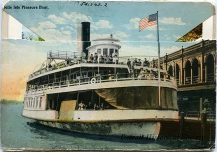 Post Folder - Beautiful Parks, Detroit, Mich.