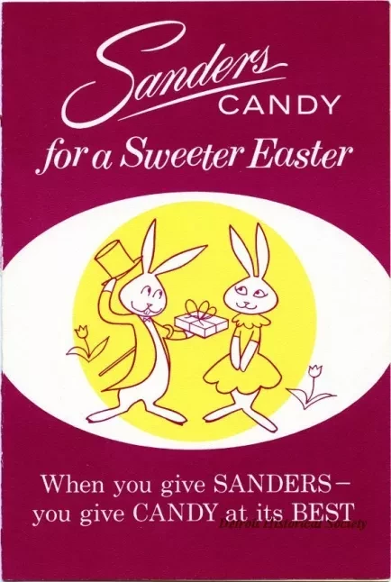 Menu - Sanders Candy for a Sweeter Easter