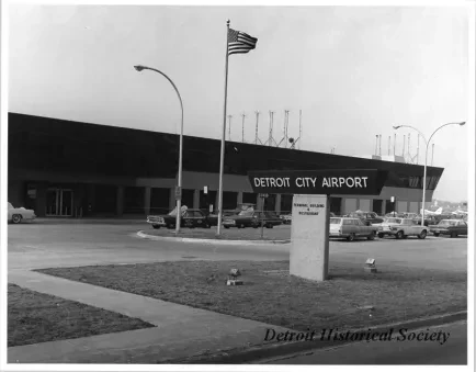 Print, Photographic - Detroit City Airport Terminal