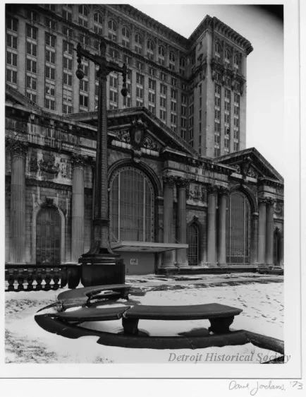 Print, Photographic - Michigan Central Station