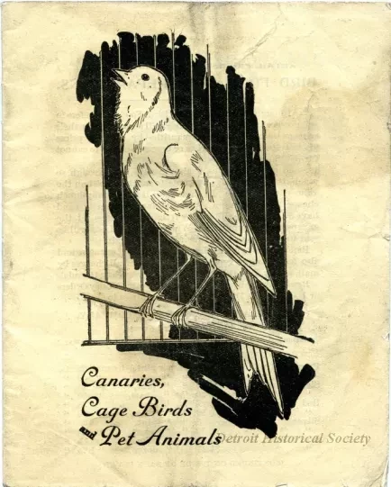 Booklet - Canaries, Cage Birds and Pet Animals
(Royce & Passmore)