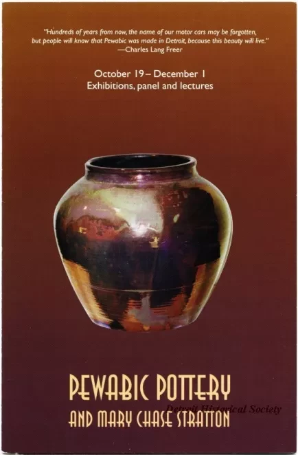 Brochure - Pewabic Pottery and Mary Chase Stratton