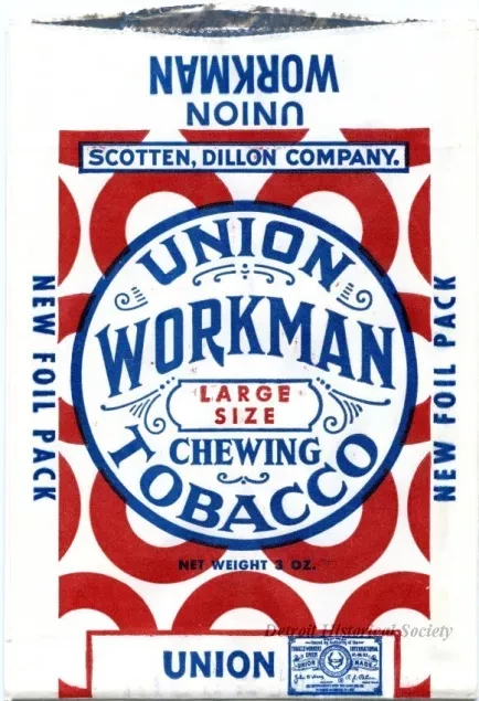 Bag - Union Workman Chewing Tobacco