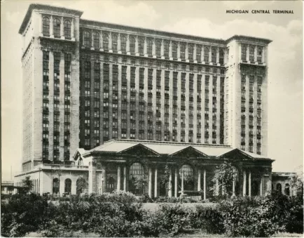 Postcard - Michigan Central Terminal