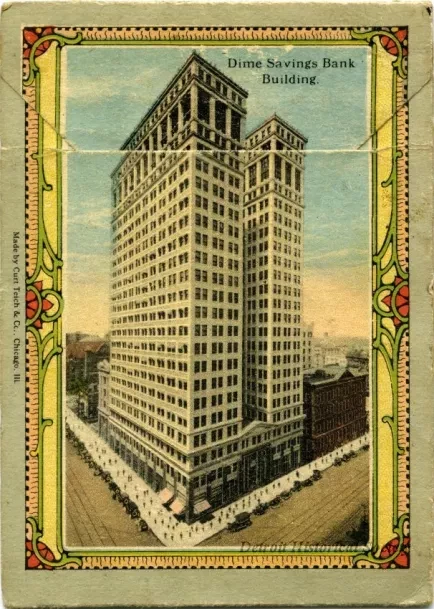 Post Folder - Souvenir Folder of Detroit, Mich.