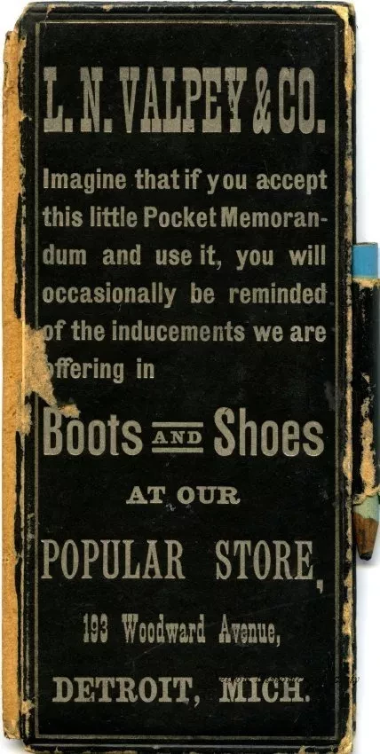 Notebook - L. N. Valpey & Company