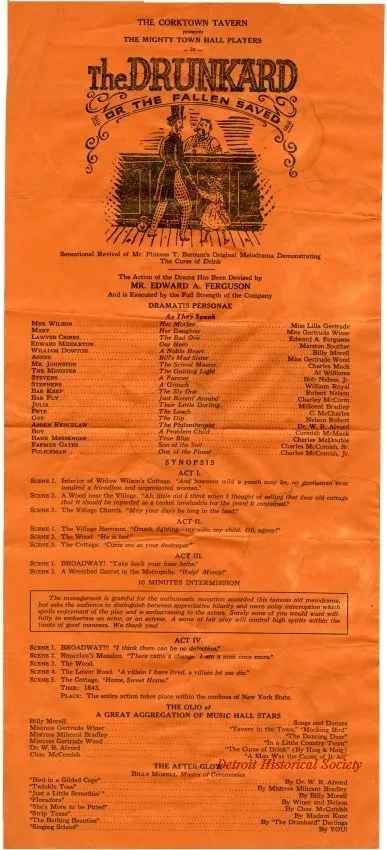 Program, Theater