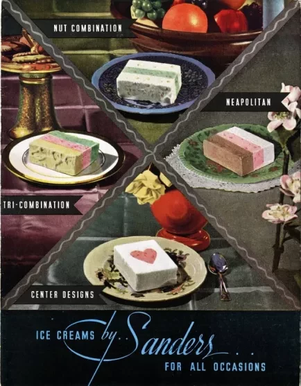 Menu - Ice Creams by Sanders for All Occasions